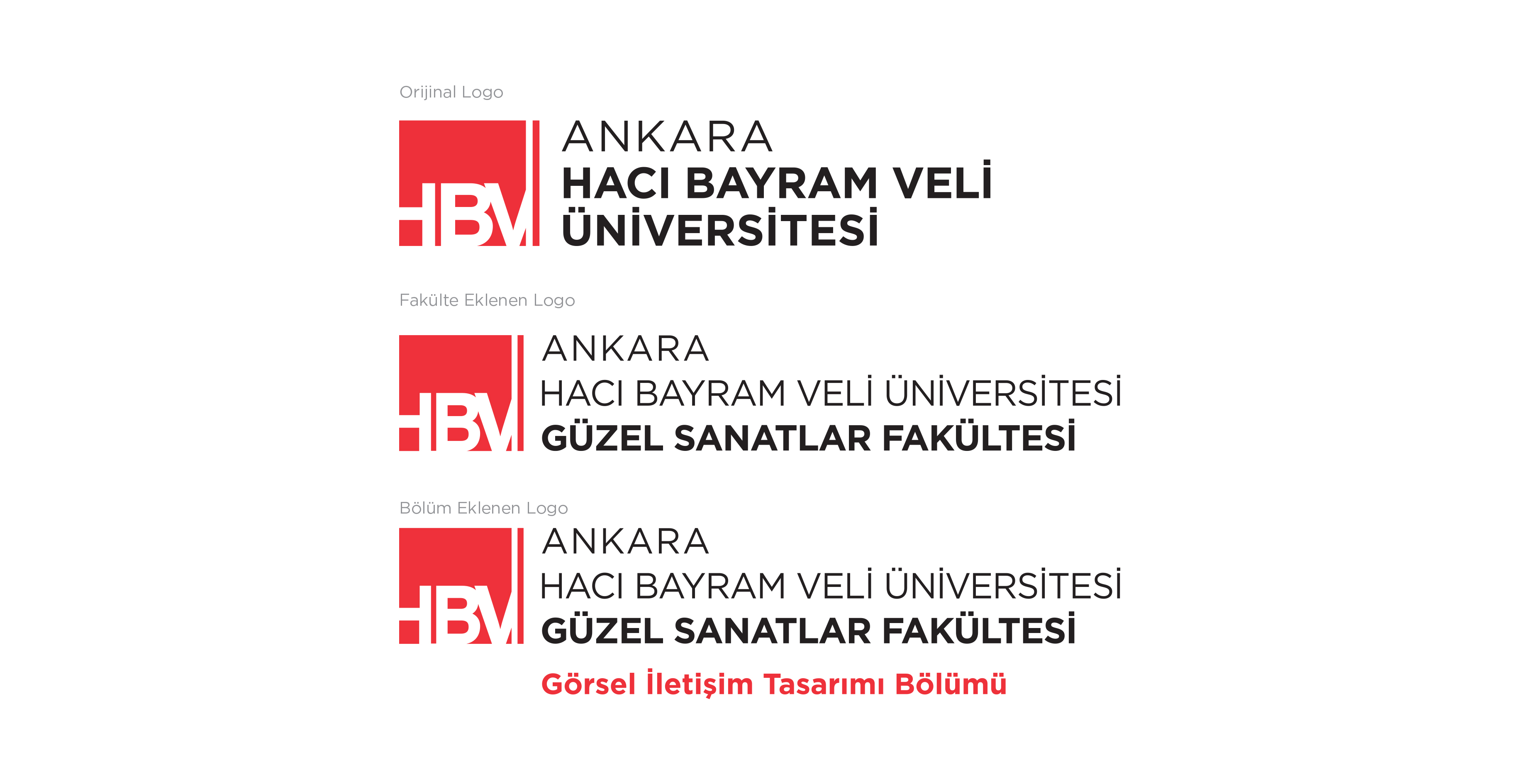 Logonun Birimlere Göre Kulllanımı