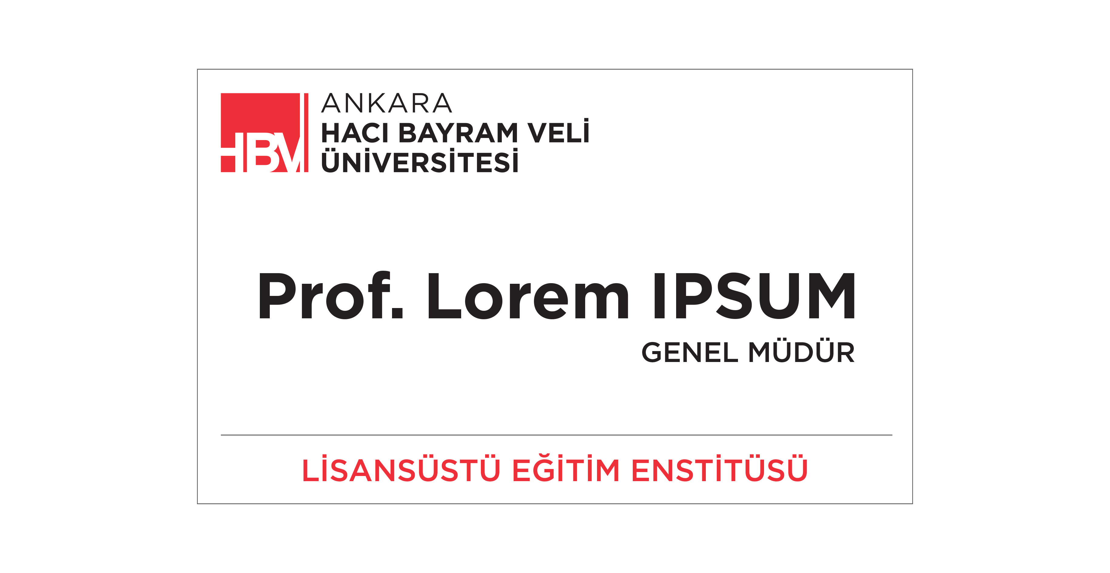 İç Mekan Yönlendirme Oda İsimliği